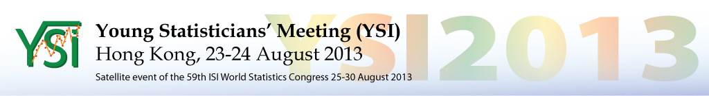 ISI Young Statisticians Meeting (YSI 2013)