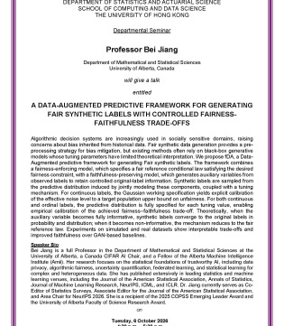 Thumbnail of A Data-Augmented predictive framework for generating Fair synthetic labels with controlled fairnessfaithfulness trade-offs