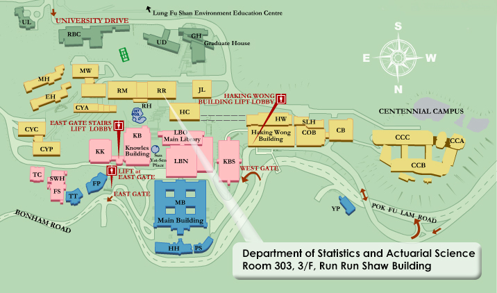 Department of Statistics and Actuarial Science, HKU - Contact us